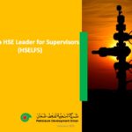 PDO HSE Leadership for Frontline Supervisors HSELFS